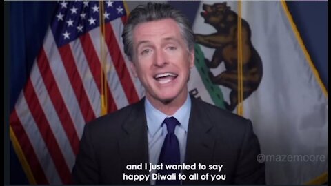 California Governor Newsom is just doing fine...