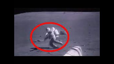 UNSEEN Footage - Astronauts Falling on the Moon (NASA Apollo Space Missions)