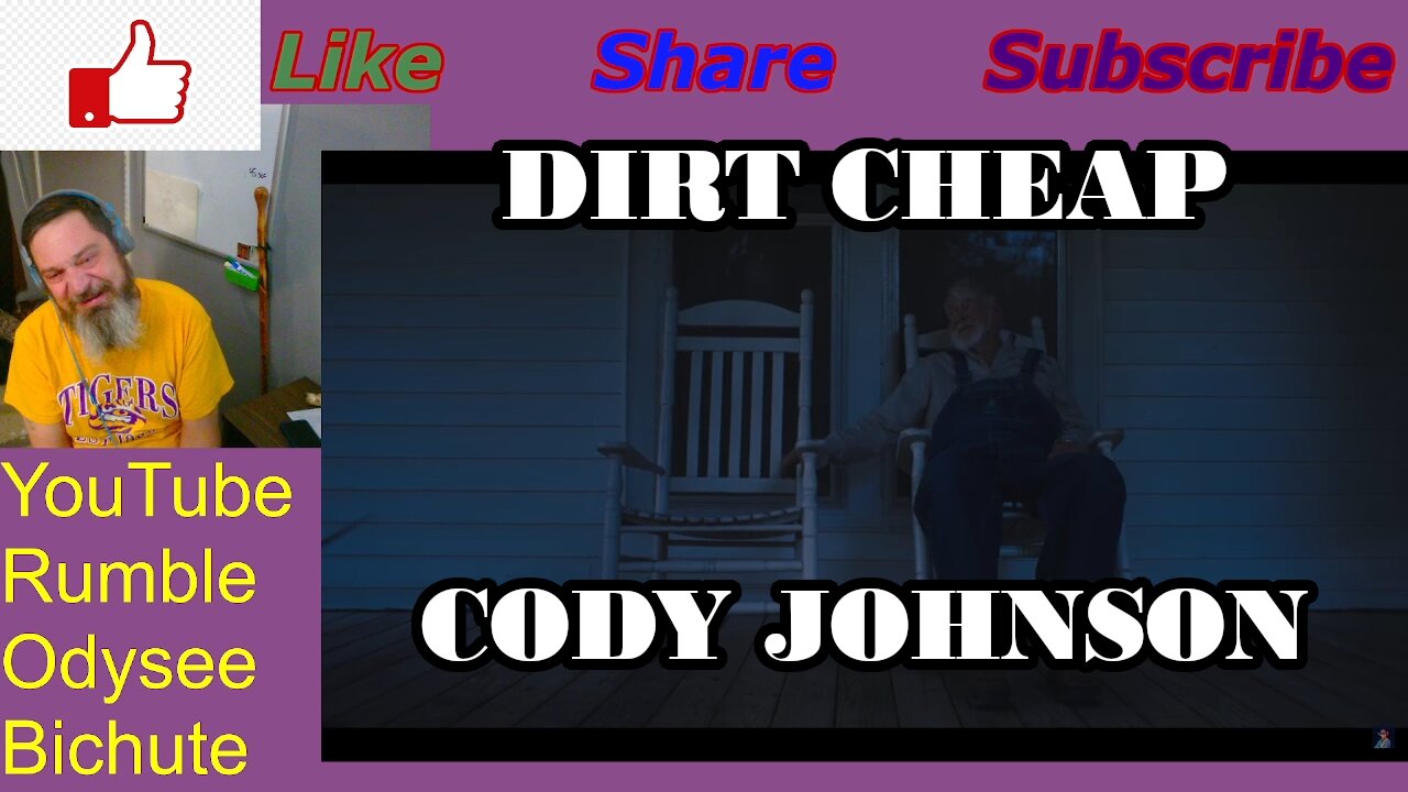 Pitt Reacts to DIRT CHEAP By Cody Johnson