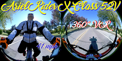 360° VR : ARIEL RIDER X-CLASS 52V : EBIKE RIDE ALONG : JOYRIDING ON NORTHSIDE CHICAGO (KODAK PIXPRO)