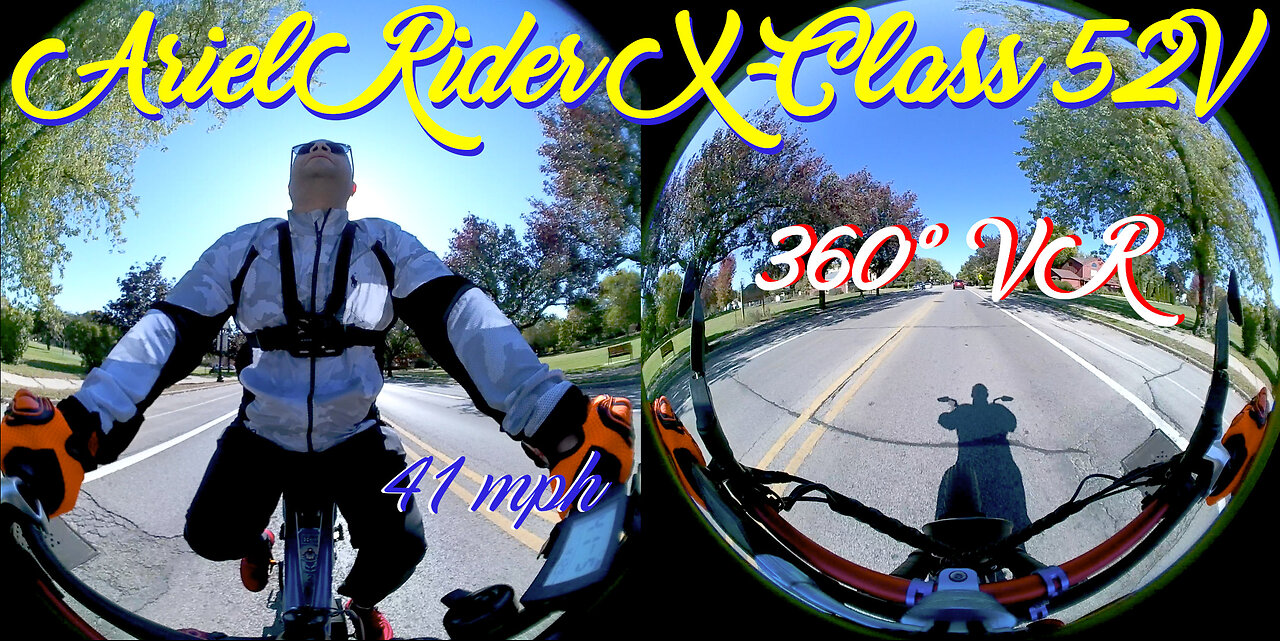 360° VR : ARIEL RIDER X-CLASS 52V : EBIKE RIDE ALONG : JOYRIDING ON NORTHSIDE CHICAGO (KODAK PIXPRO)