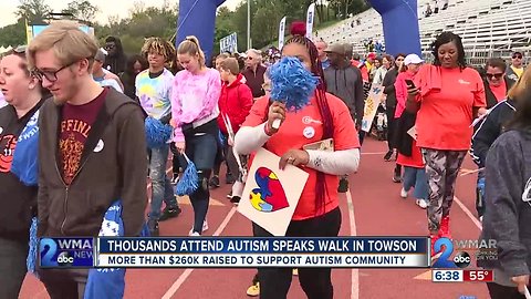 Thousands Attend Autism Speaks in Towson