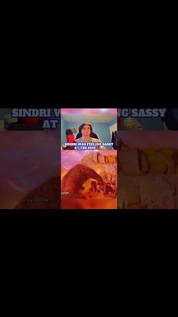 Sindri Felt Sassy After This‼️😳 | #shorts #godofwarragnarok #gaming #reaction