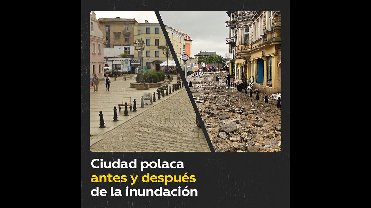 Las inundaciones destruyen la ciudad polaca de Klodzko