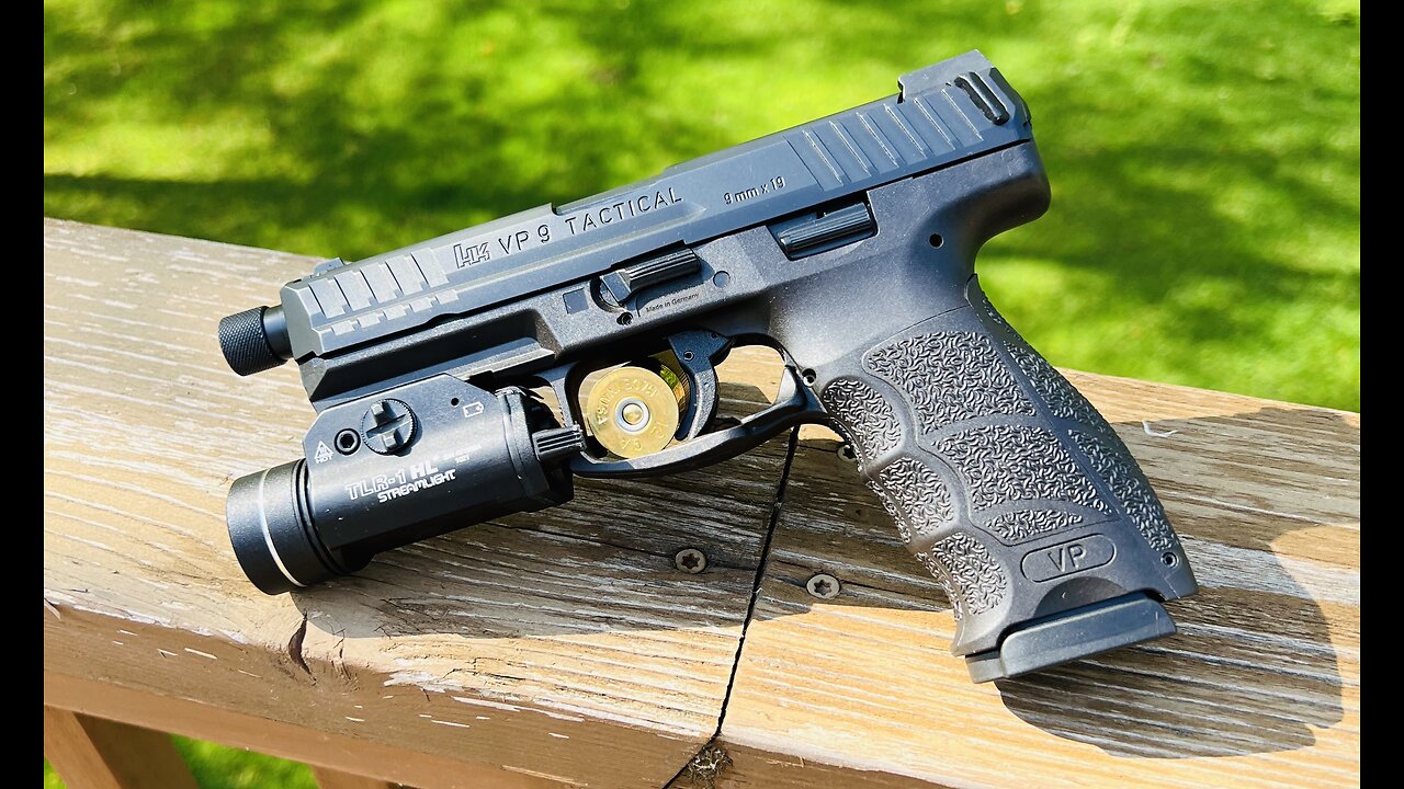 HK VP9 Tactical 9mm Review