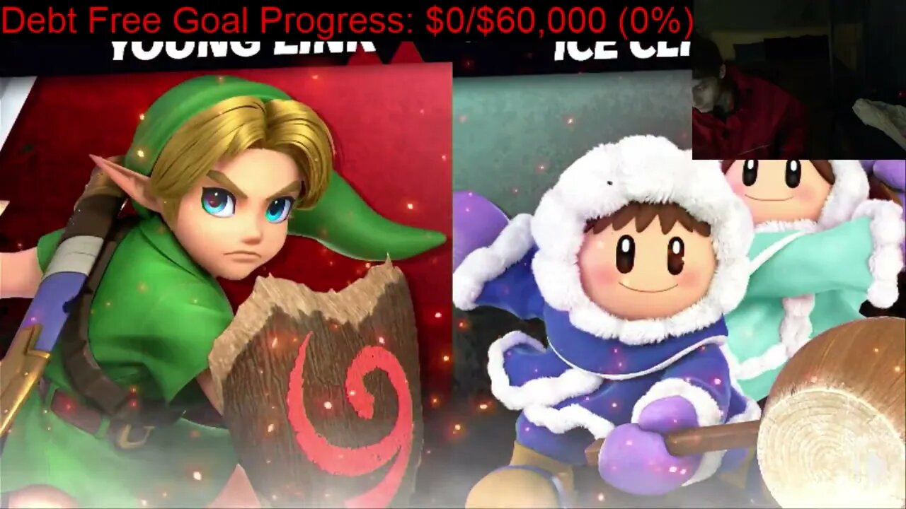 Young Link VS Ice Climbers On The Hardest Difficulty In A Super Smash Bros Ultimate Match