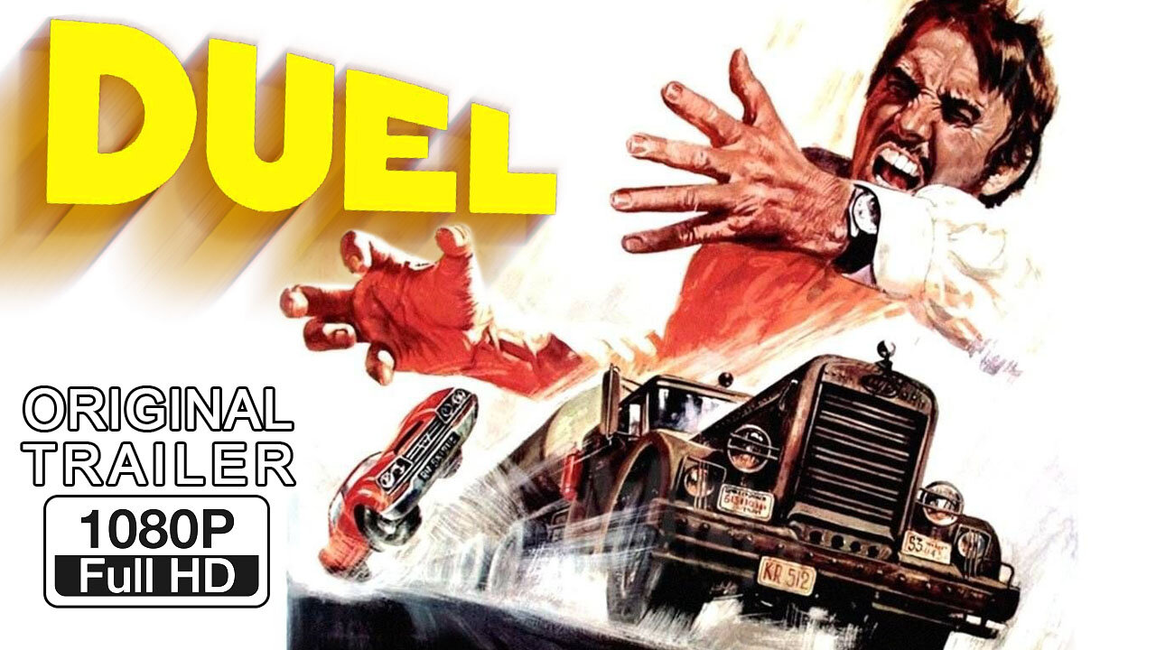 🍿 Duel - (1971) ORIGINAL TRAILER - 1080p 🍿