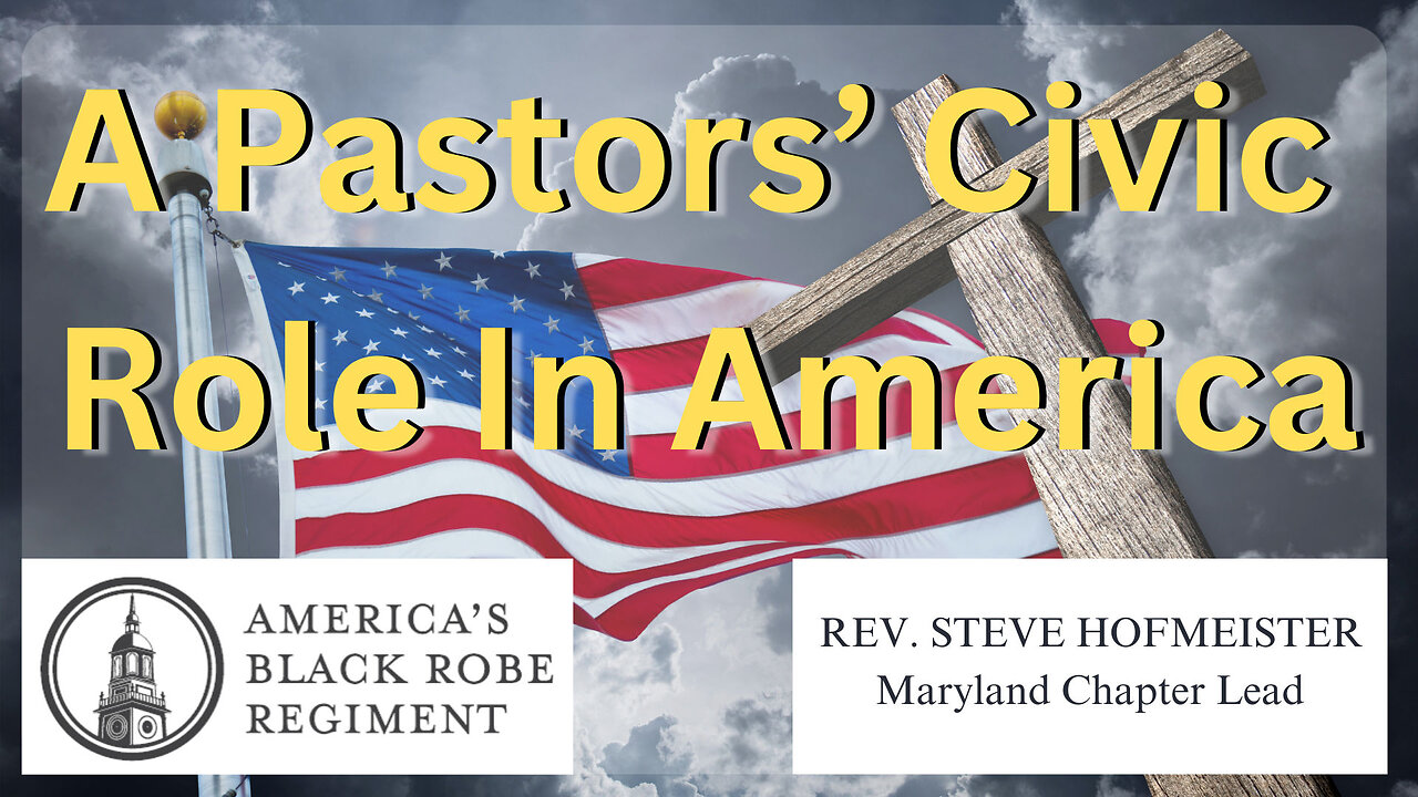 A Pastors Civic Role In America - Commentary Address