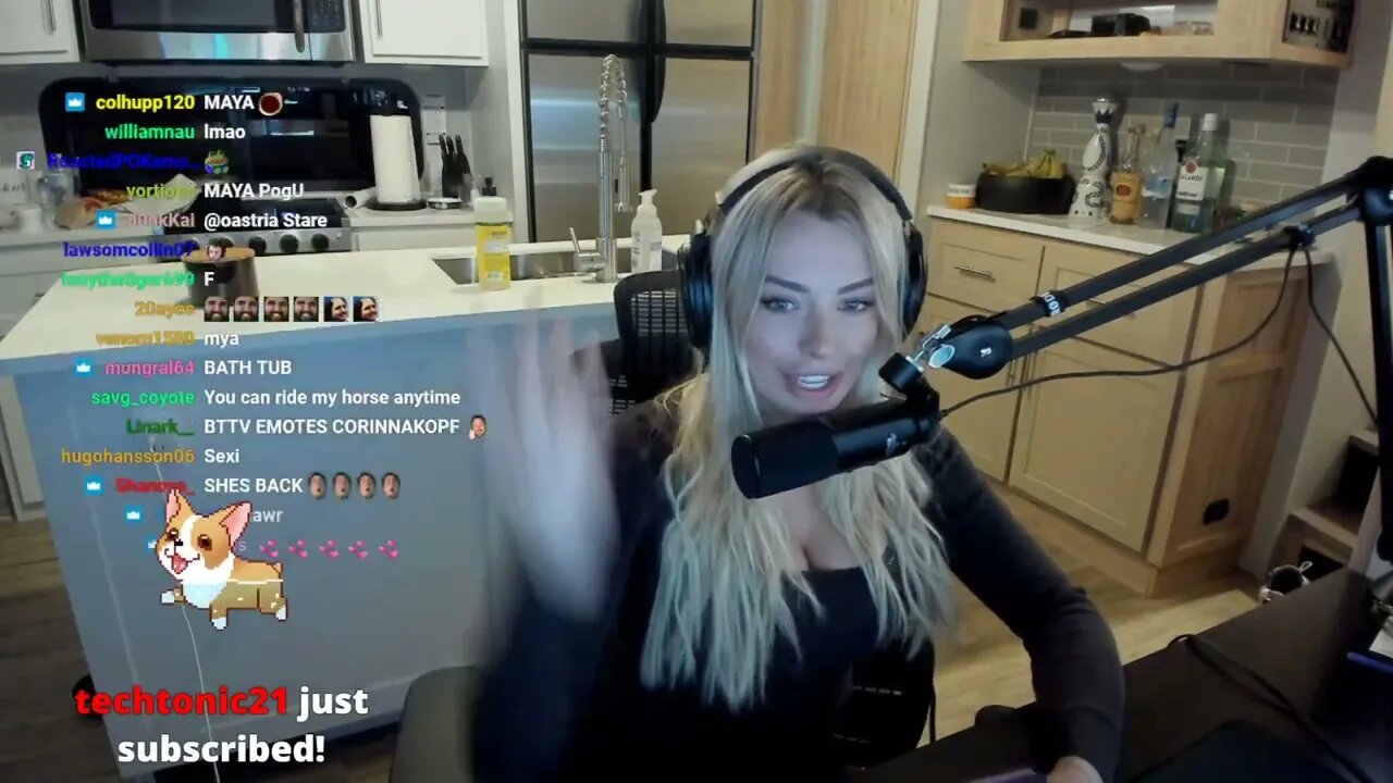 corinna wanna be like maya