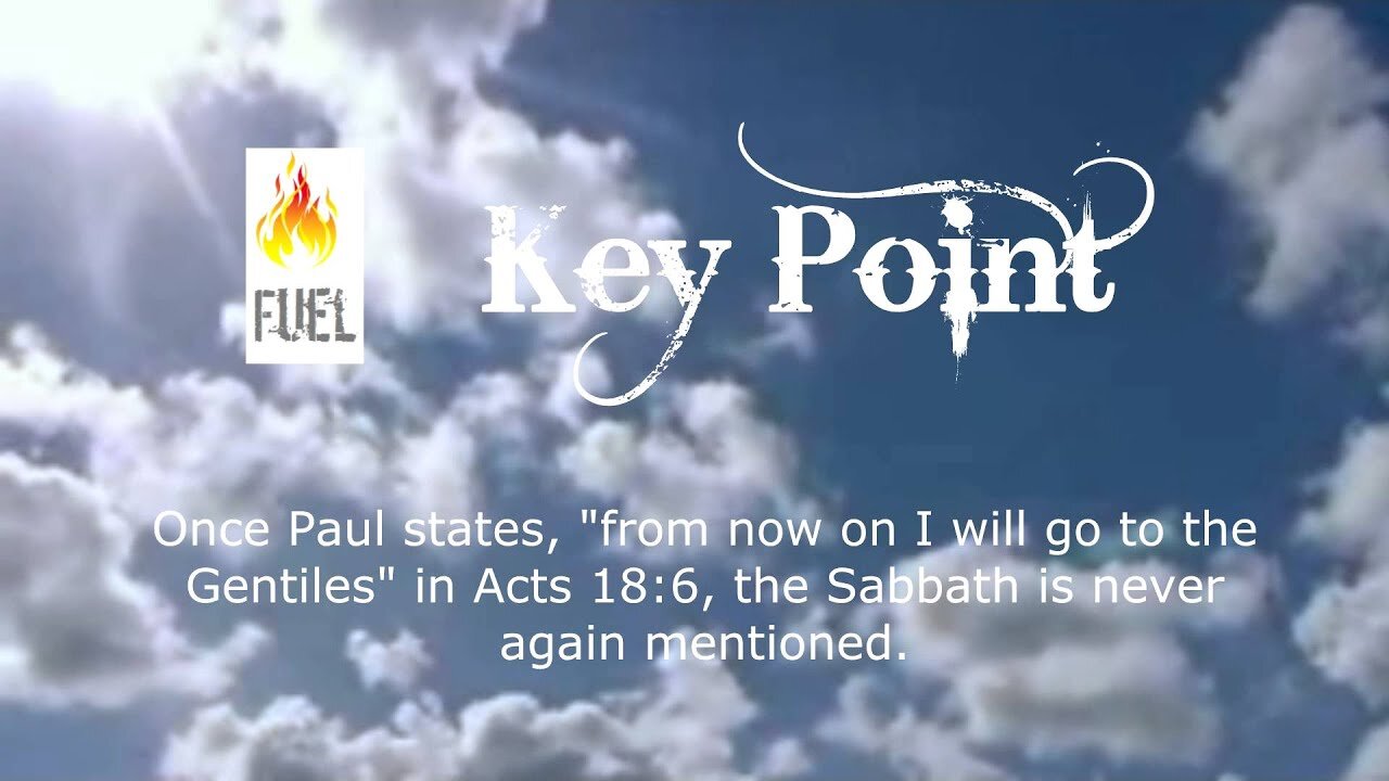 Stay Free (Part 31 - Legalism Today - The Sabbath)