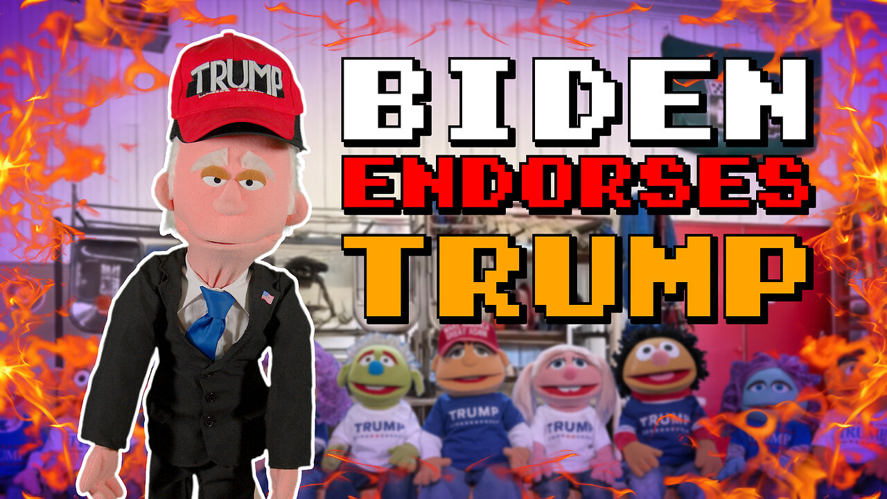 SHOCKING: Biden Wears Trump Hat and ENDORSES MAGA While HATING on Kamala | Puppetgate Ep. 46