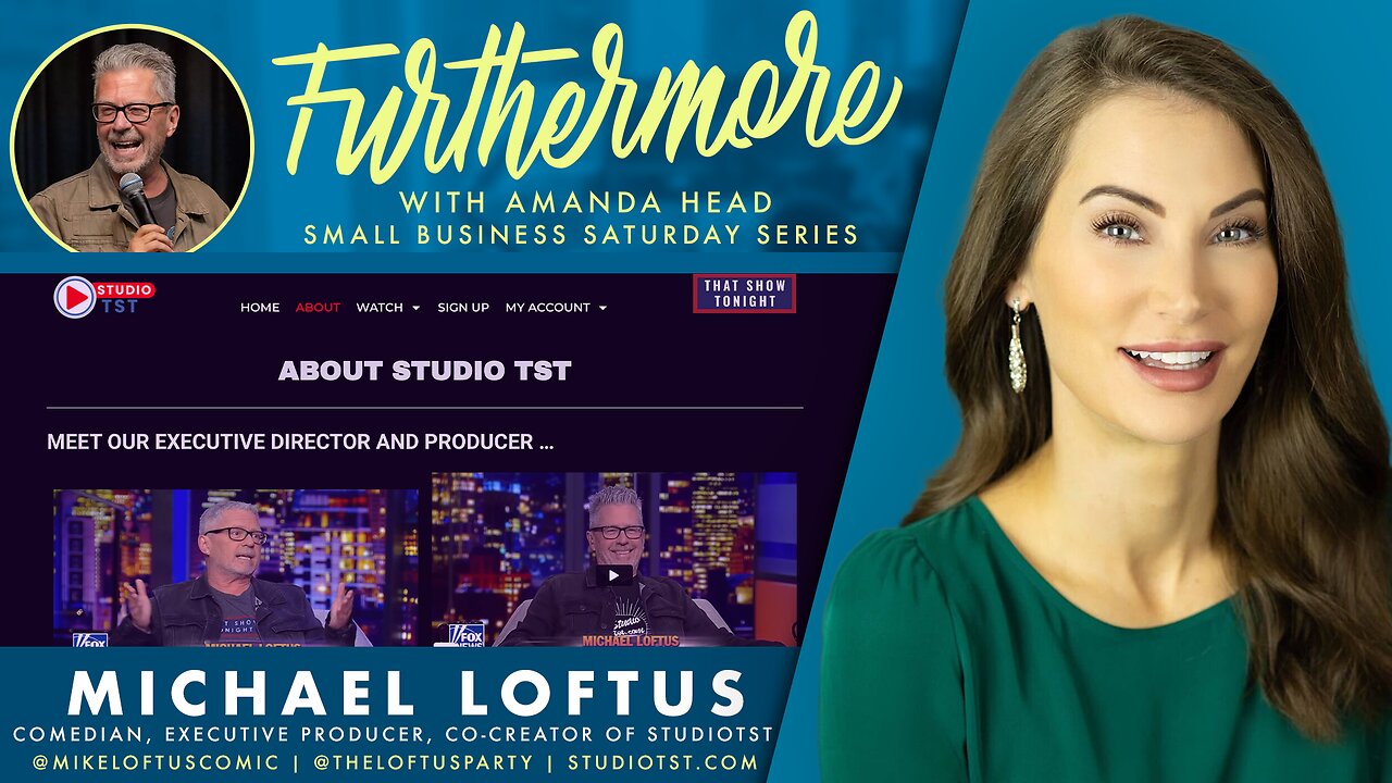 Comedian Michael Loftus announces the launch of his entertainment streaming service: StudioTST