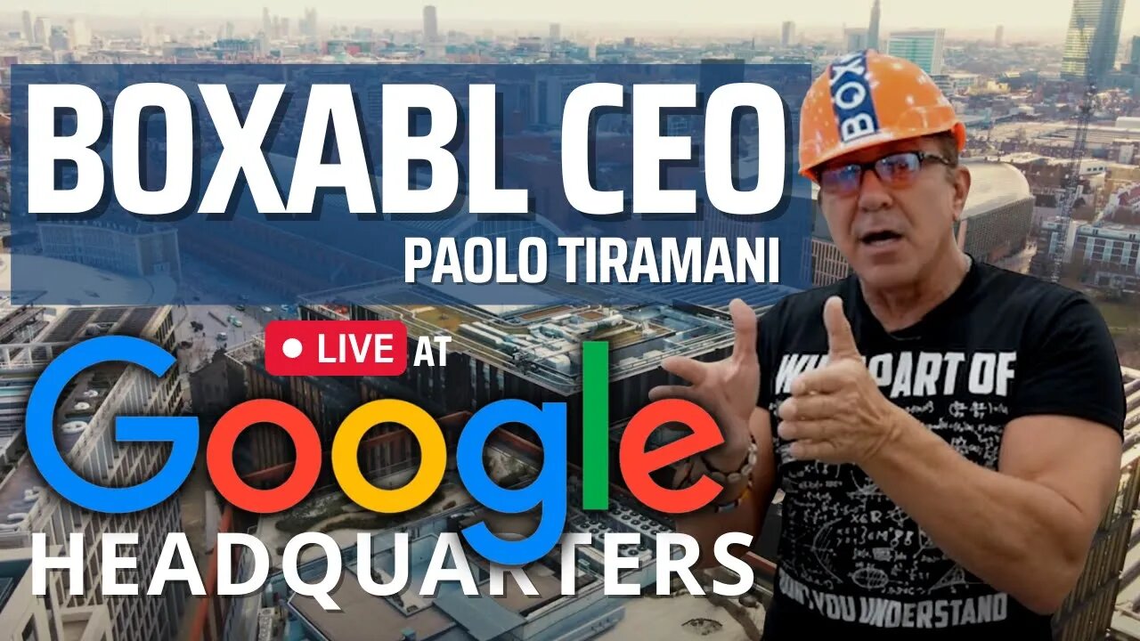 BOXABL CEO, Paolo Tiramani Google Panel