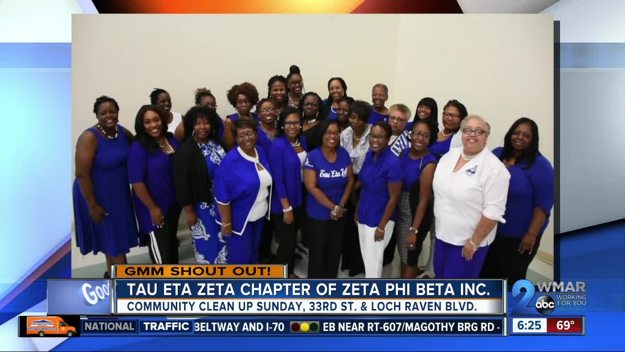 Good morning from Zeta Phi Beta Incorporated!