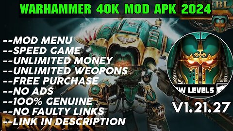 WARHAMMER 40K MOD APK DOWNLOAD| LATEST MOD APK DOWNLOAD