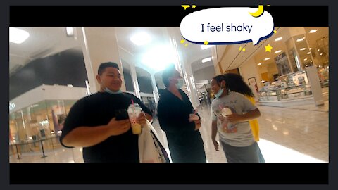 A beautiful family experiences Holy Spirit at the mall!