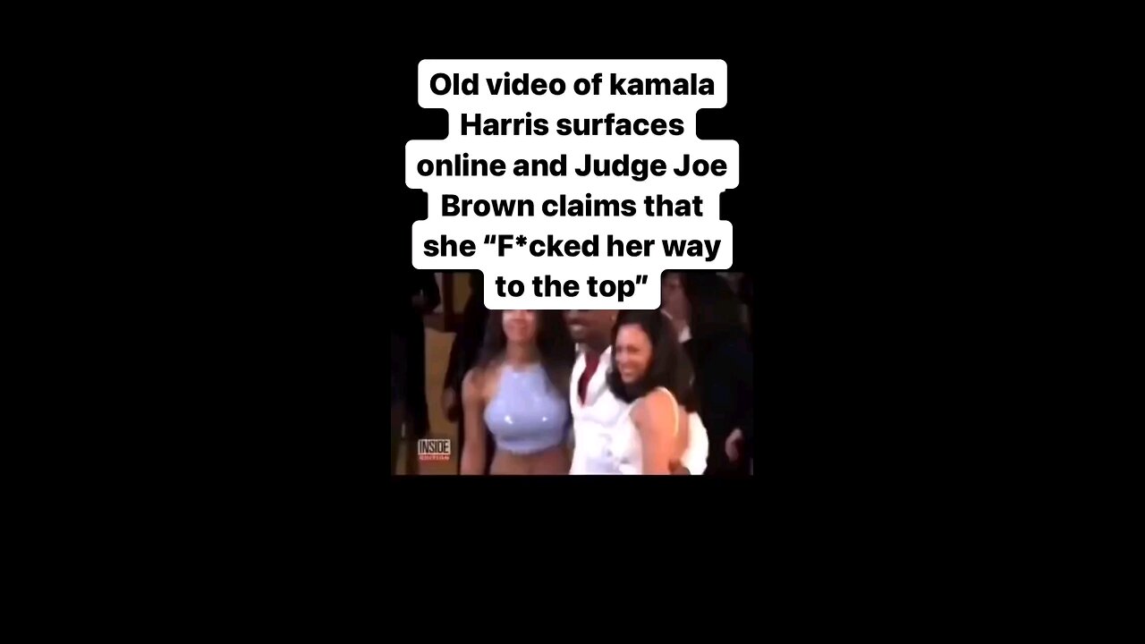 judge Joe brown calls out Kamala Harris in a hilarious interview