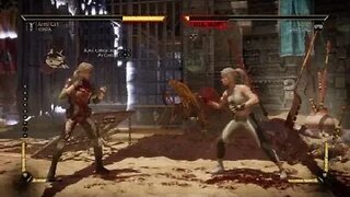 SONYA BLADE 60% DAMAGE COMBO (HIGHEST COMBO I EVER DID)