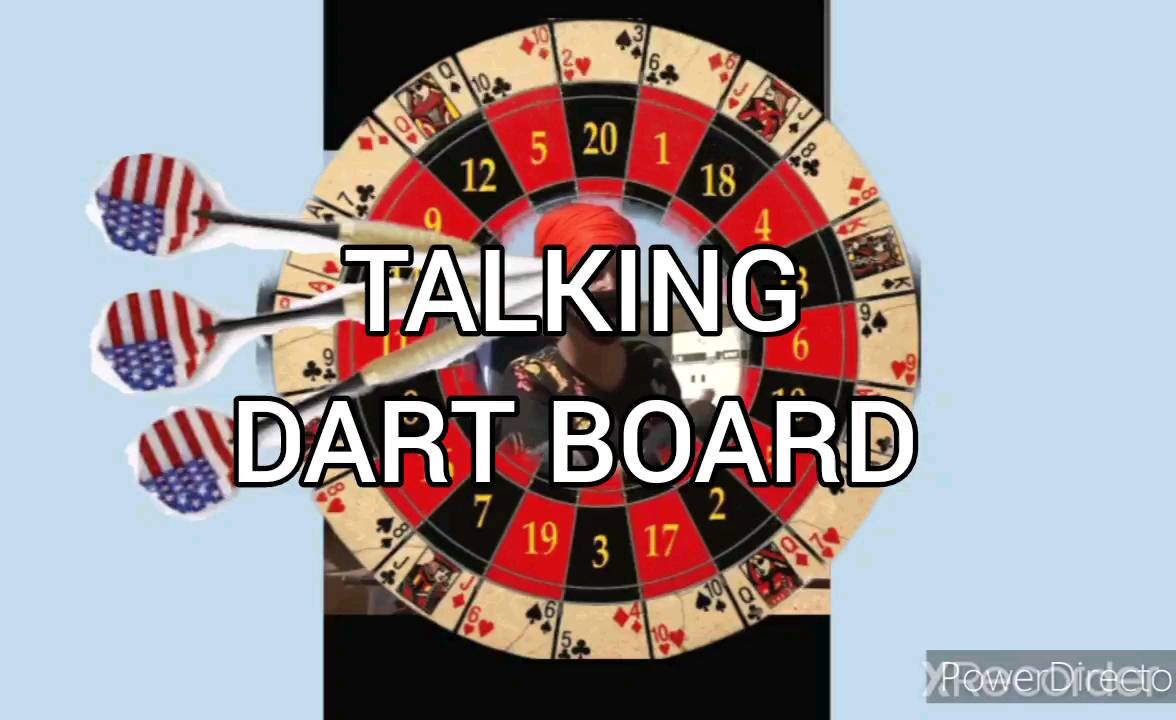 TALKING DART BOARD