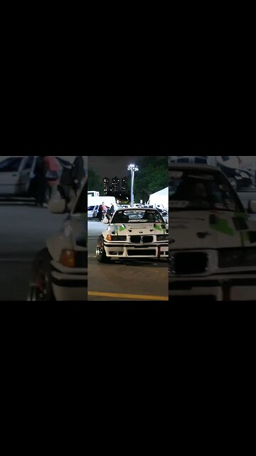 BMW E36 acelerando