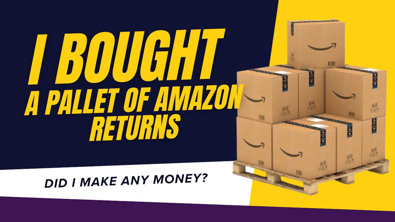 What's Inside a Giant Pallet of Amazon Returns? Discover Now!