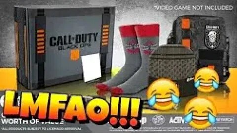 LOL!!! REALLY TREYARCH? BLACK OPS 4 COLLECTOR BOX (Jun 22, 2018)