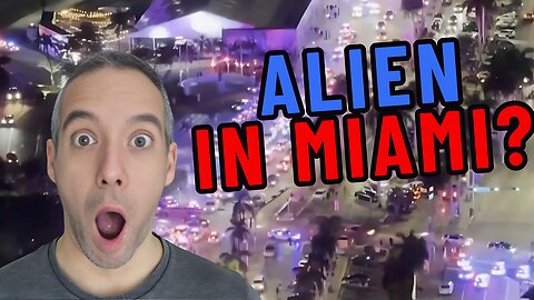 Unprecedented police response to alien visitors in Miami - January 2024