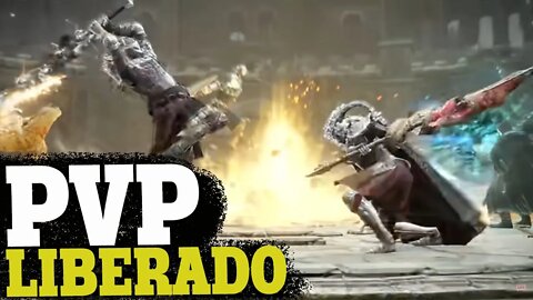 PVP LIBERADO COM LANÇAMENTO ÉPICO DO COLISEU EM ELDEN RING