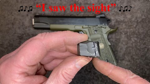 Wilson Combat 1911 Sights Install
