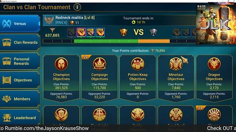 Raid Shadow Legends Our Clan and Accomplishment’s