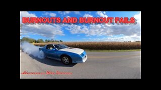 BURNOUTS & BURNOUT FAILS