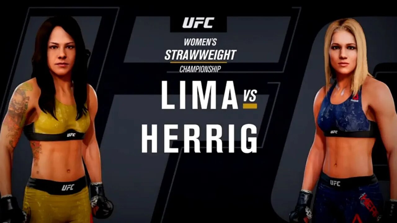 EA Sports UFC 3 Gameplay Felice Herrig vs Juliana Lima