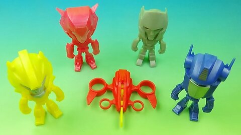 2023 TRANSFORMERS EARTHSPARK Full set of 5 WACKY PACKS VIDEO REVIEW