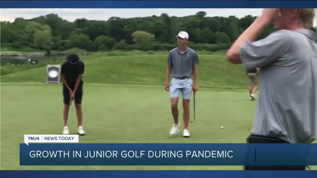 Wisconsin sees increase in junior golf players