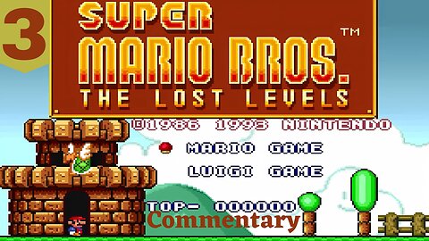 Hitting a Few Roadblocks - Super Mario Bros. The Lost Levels Part 3