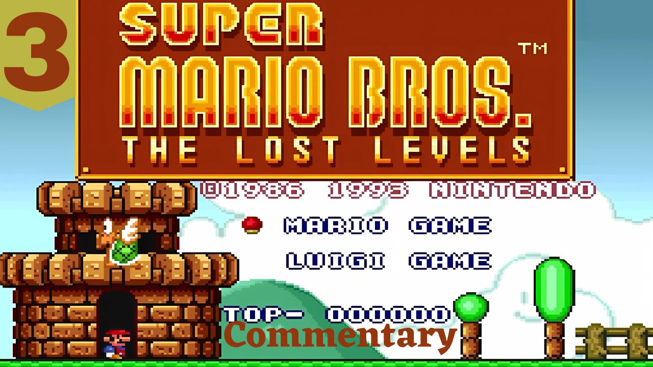 Hitting a Few Roadblocks - Super Mario Bros. The Lost Levels Part 3