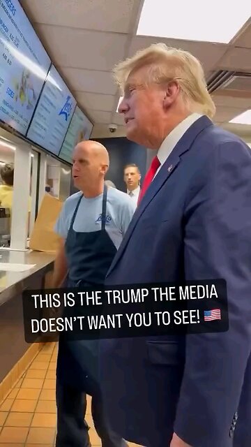 THE MEDIA DOESN'T SHOW THIS SIDE OF TRUMP..GOD BLESS MAGA