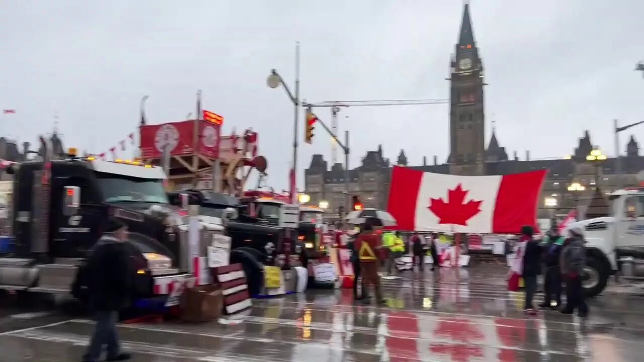 LIVE 🔴 Ottawa - Freedom Convoy 2022 - Emergency Act - Wednesday Feb 16