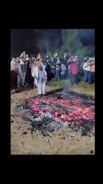 Why are they doing this and not feeling pain?