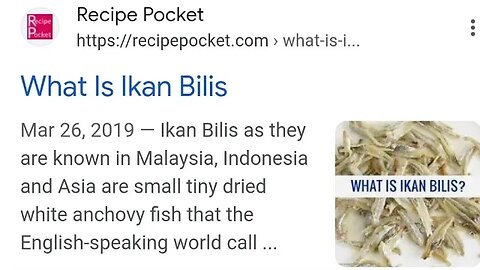 IKAN BILIS IKAN TERI