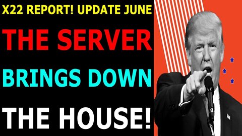 THE SERVER BRINGS DOWN THE HOUSE! TIMING IS EVERYTHING - TRUMP NEWS