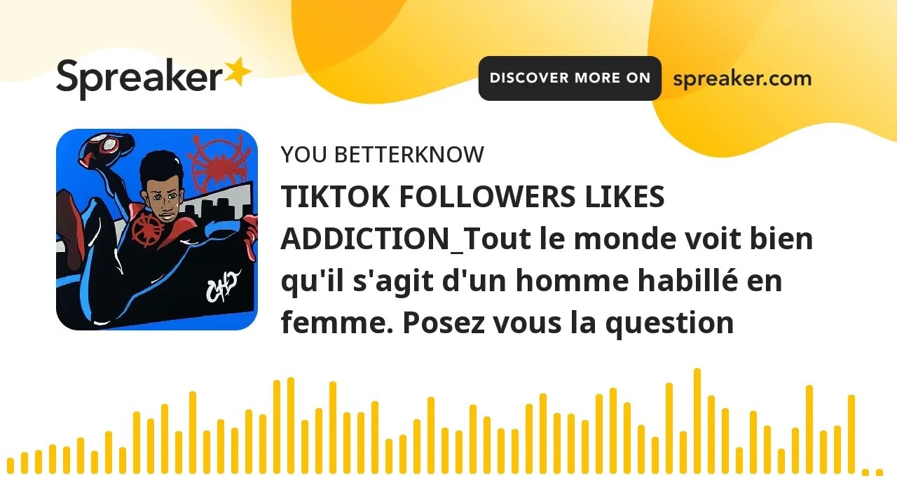 TIKTOK FOLLOWERS LIKES ADDICTION_Tout le monde voit bien qu'il s'agit d'un homme habillé en femme. P