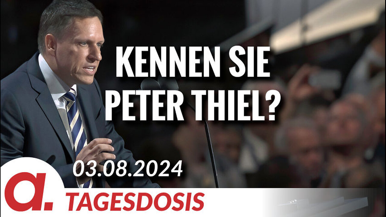 Kennen Sie Peter Thiel? | Von Hermann Ploppa