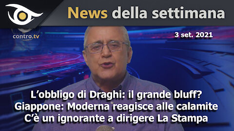 News della settimana (3 set. 2021)