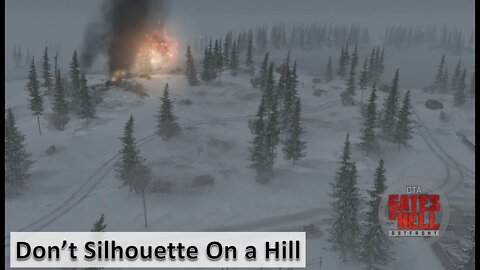 [Hot Mod/Soviet Union] NATO Silhouettes Tanks on a Hill l Gates of Hell: Ostfront