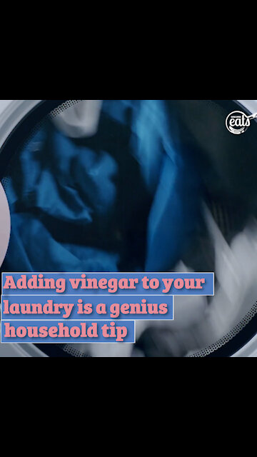 Adding Vinegar in Your Laundry is a Genius Household Tip