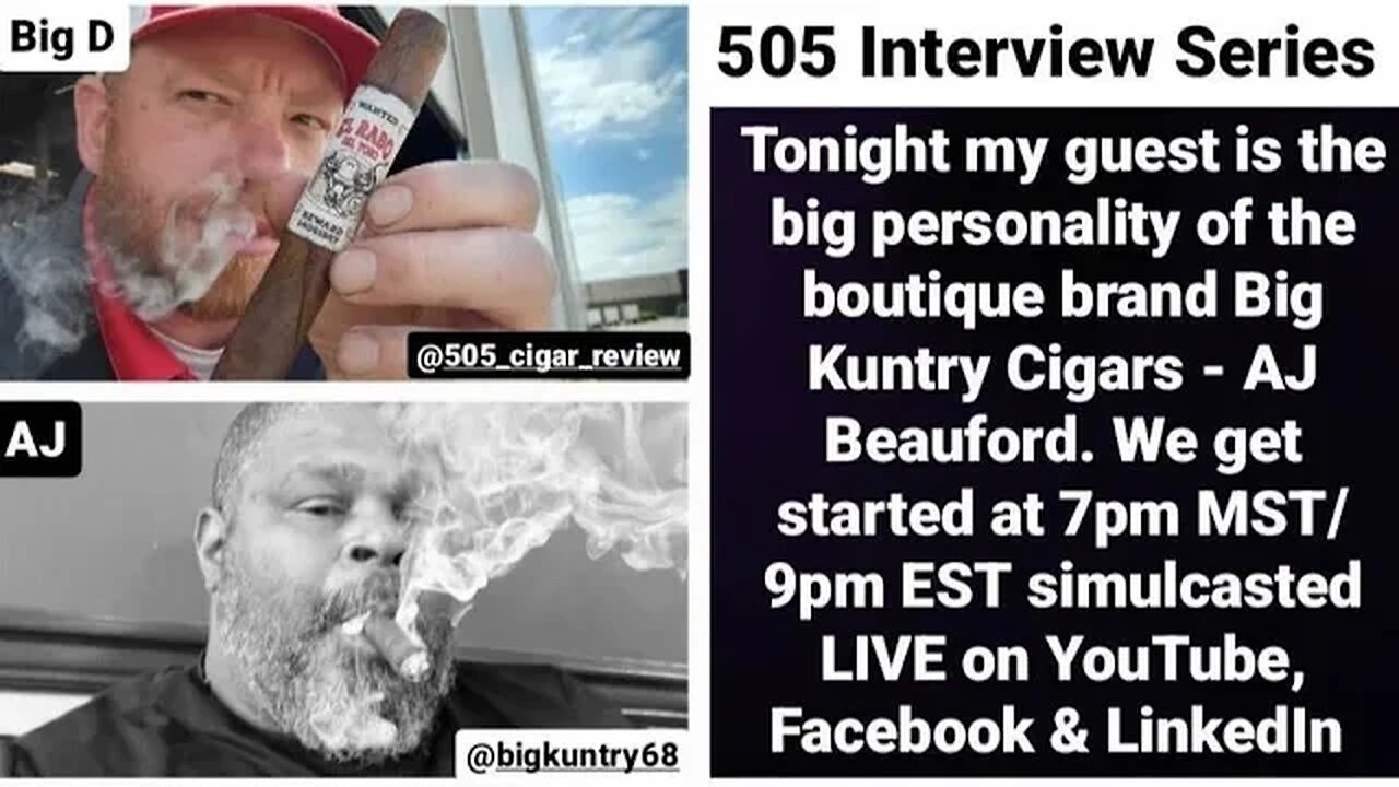 Interview with AJ Beauford of Big Kuntry Cigars