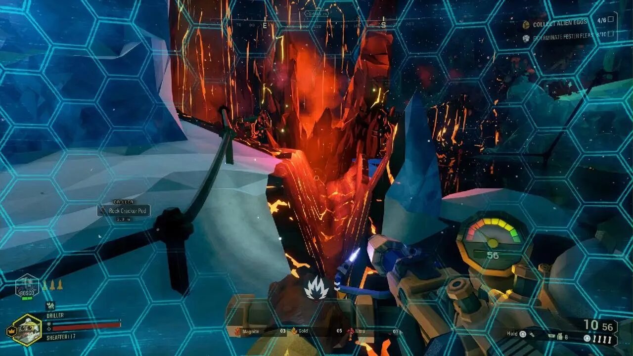 Deep Rock Galactic heart of the Plague