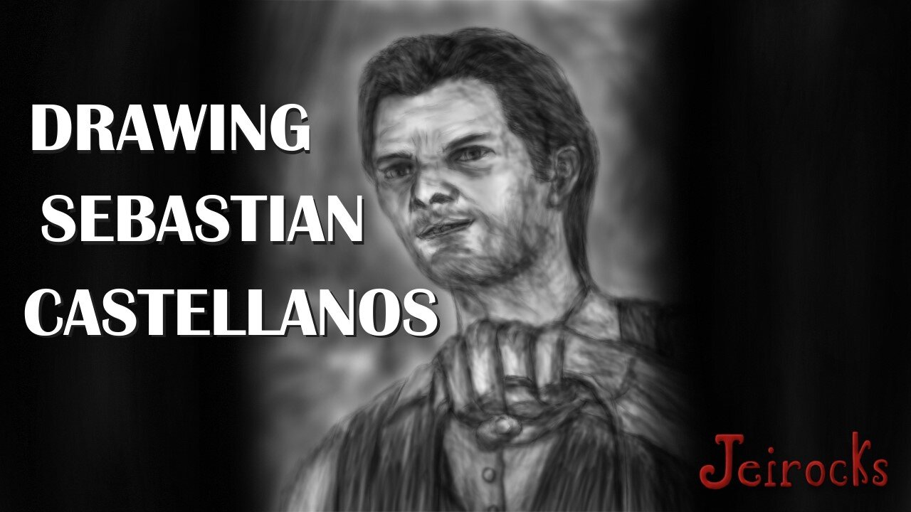 Drawing Sebastian Castellanos (The Evil Within Character) - Digital Drawing