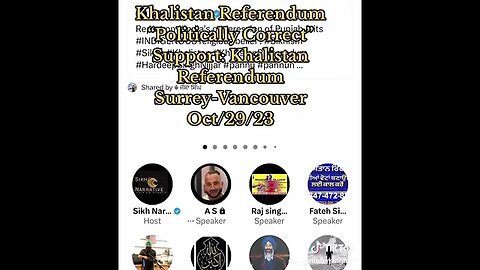 Khalistan Referendum "Politically correct"
